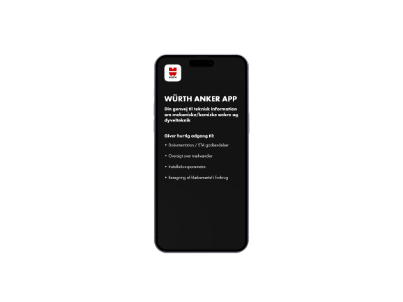 Würth anker app