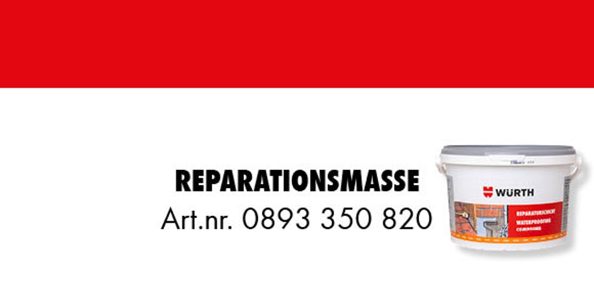 Reparationsmasse