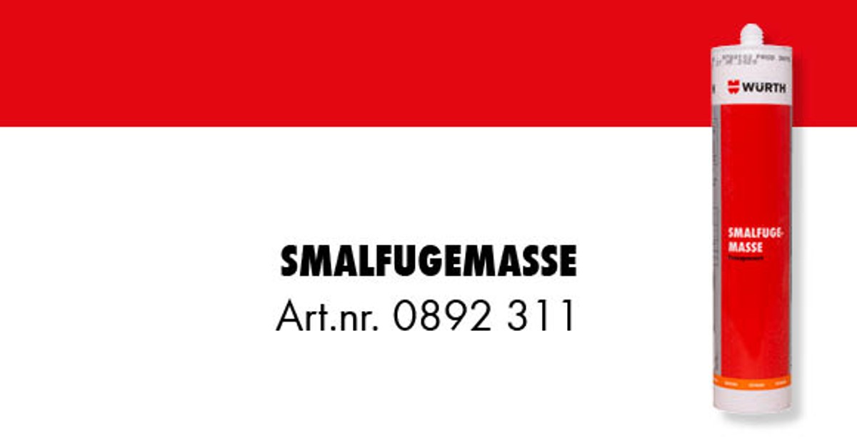 Smalfugemasse