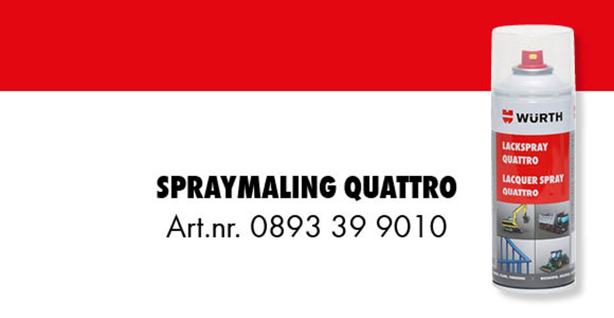 Spraymaling Quattro