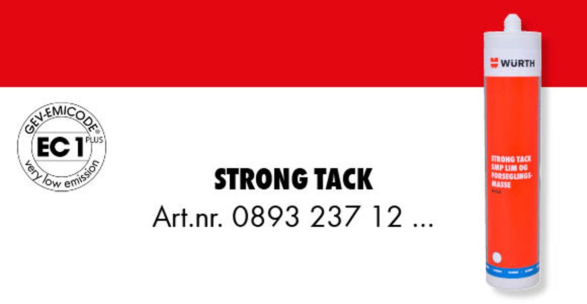 Strong tack