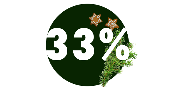 33% rabat