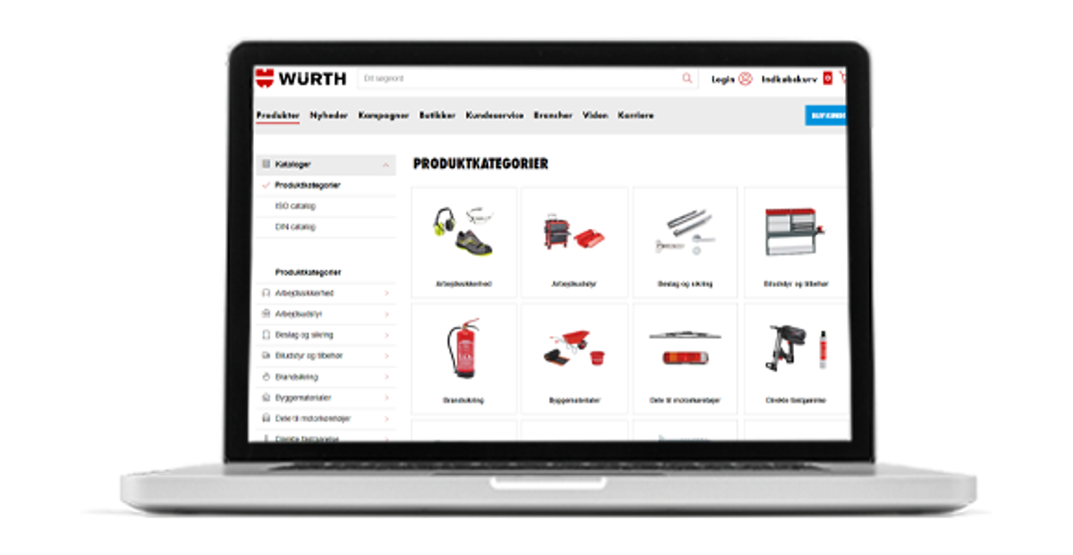 Würth online shop