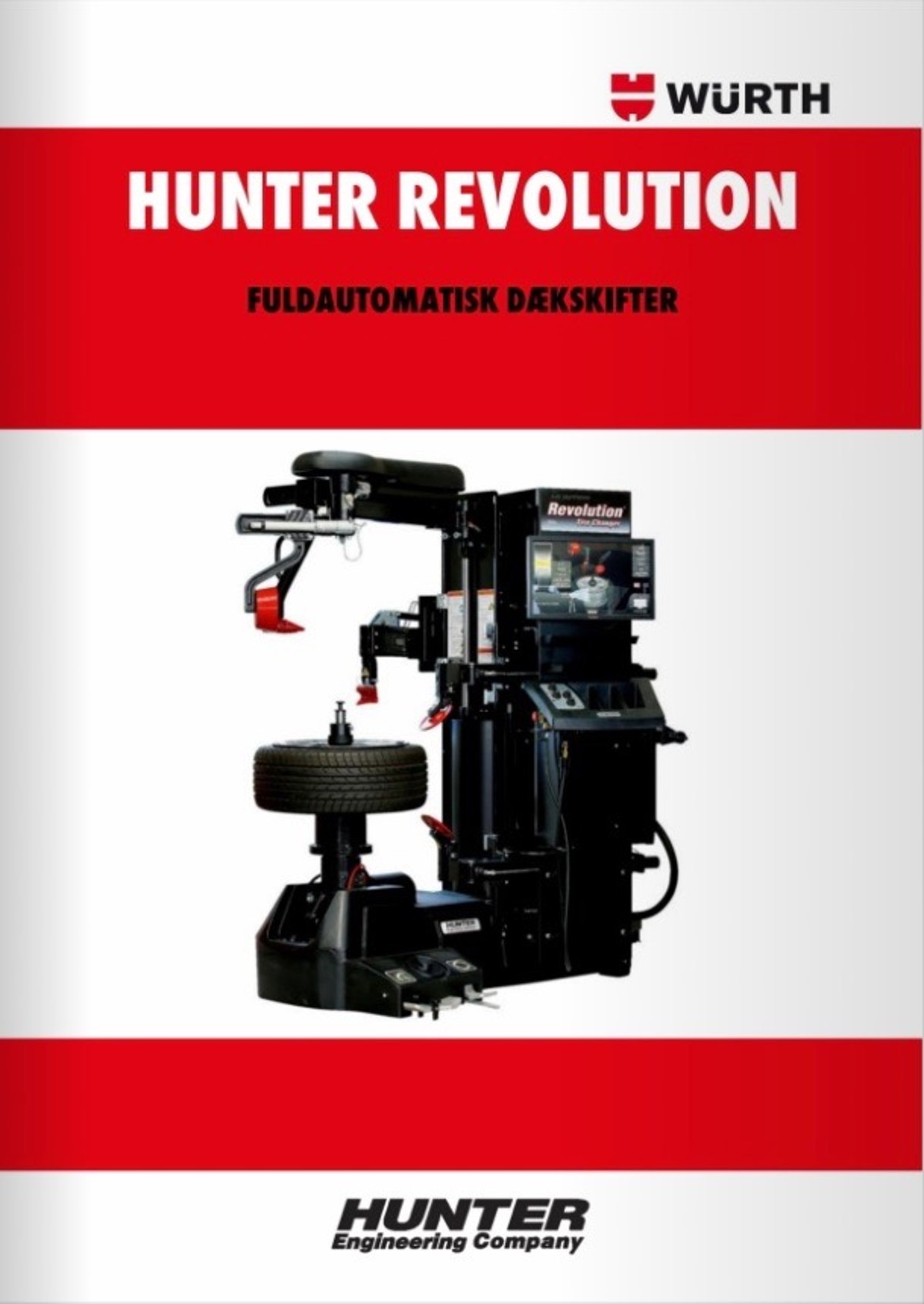 Hunter Revolution dækskifter 