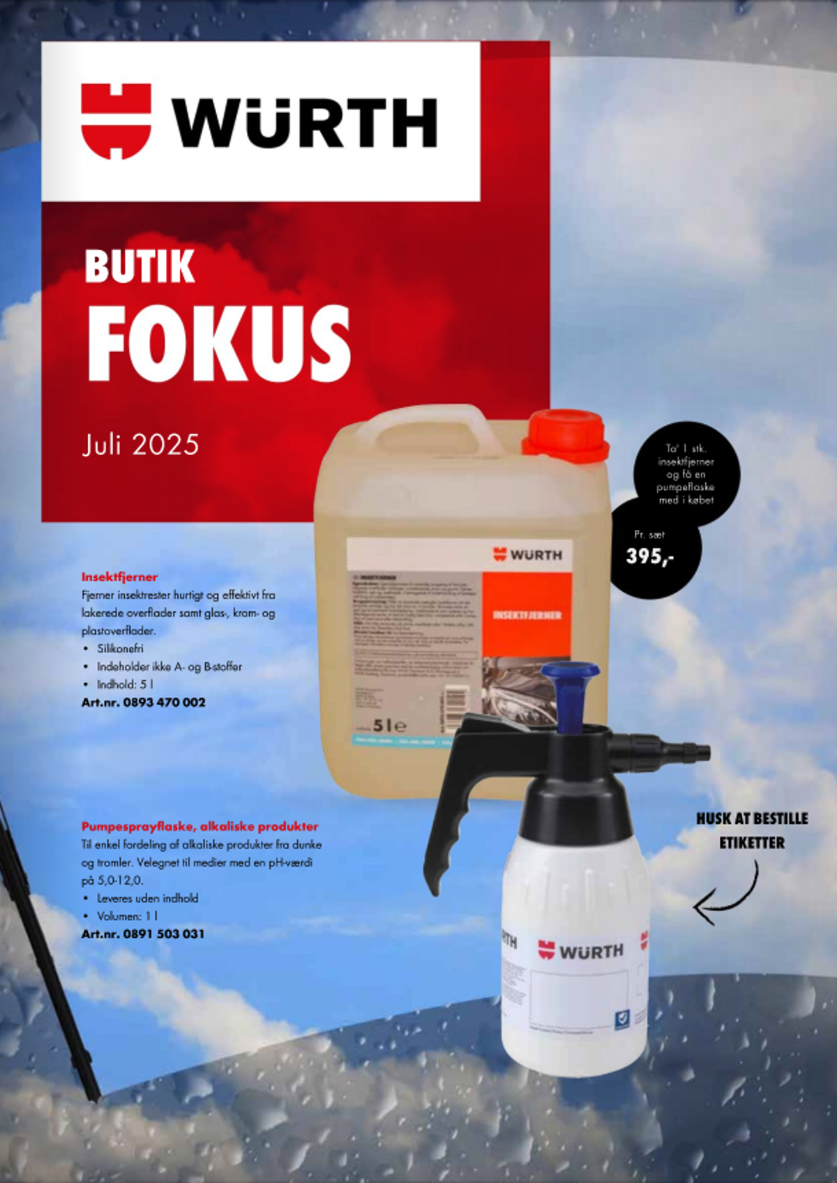 Butik fokus juli 2025