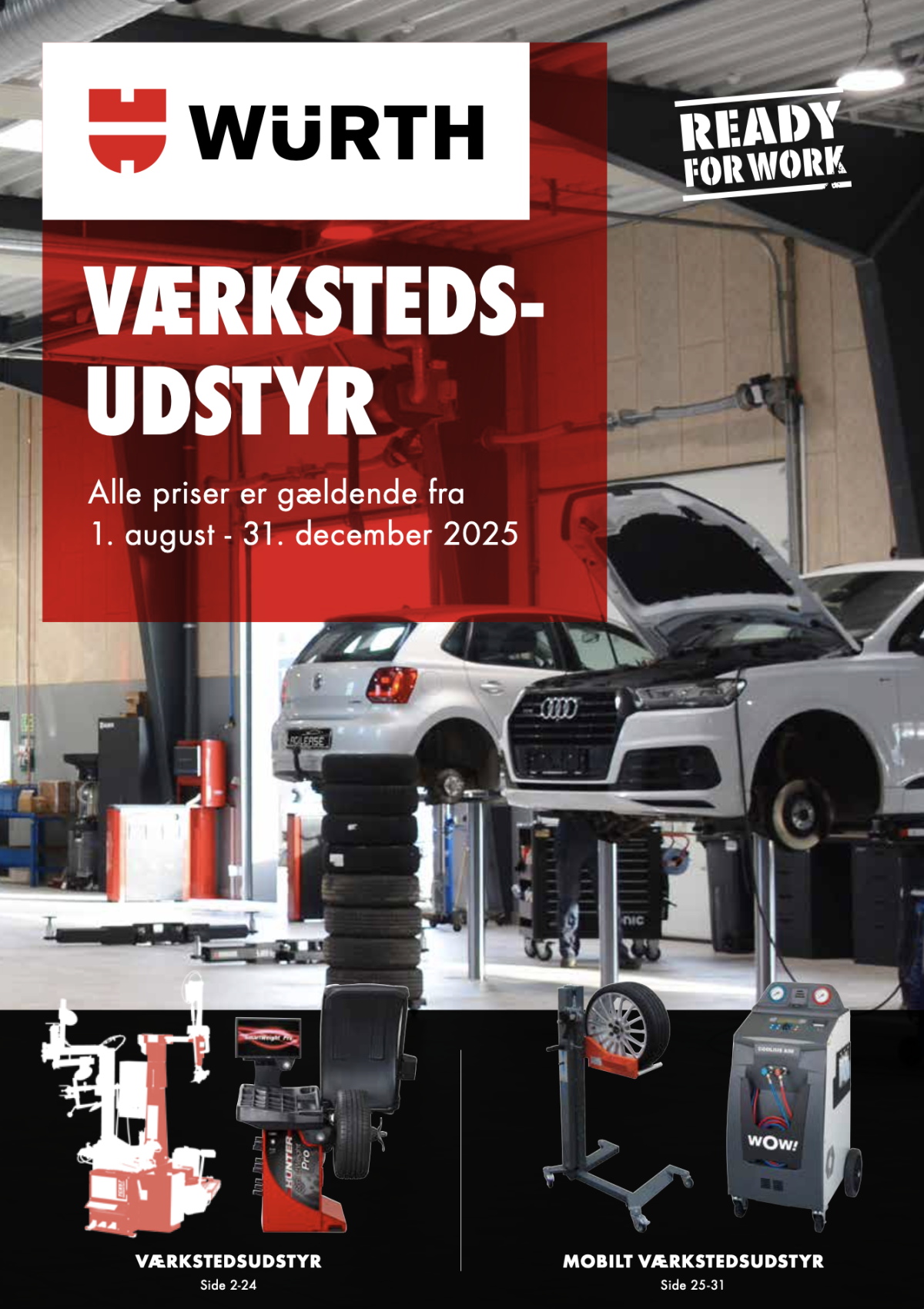 Værkstedsudstyr, anden havlår