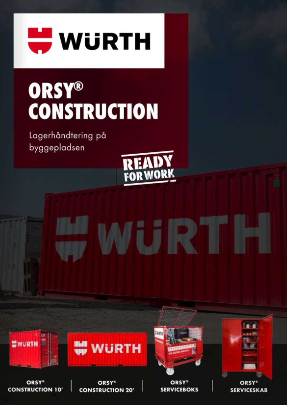 Lagerhåndtering på byggepladsen