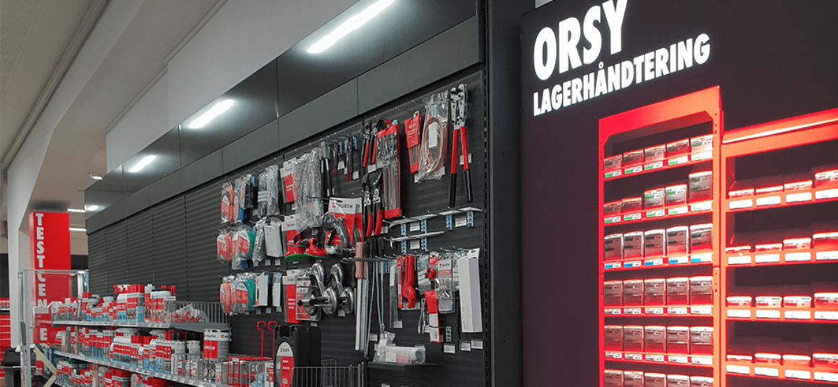 ORSY i de nye butikker ORSY i de nye butikker