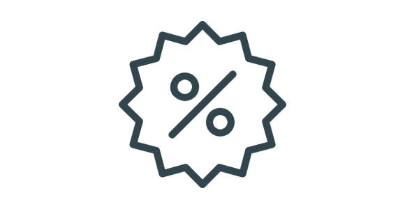 Få rabatter og  tilbud på produkter