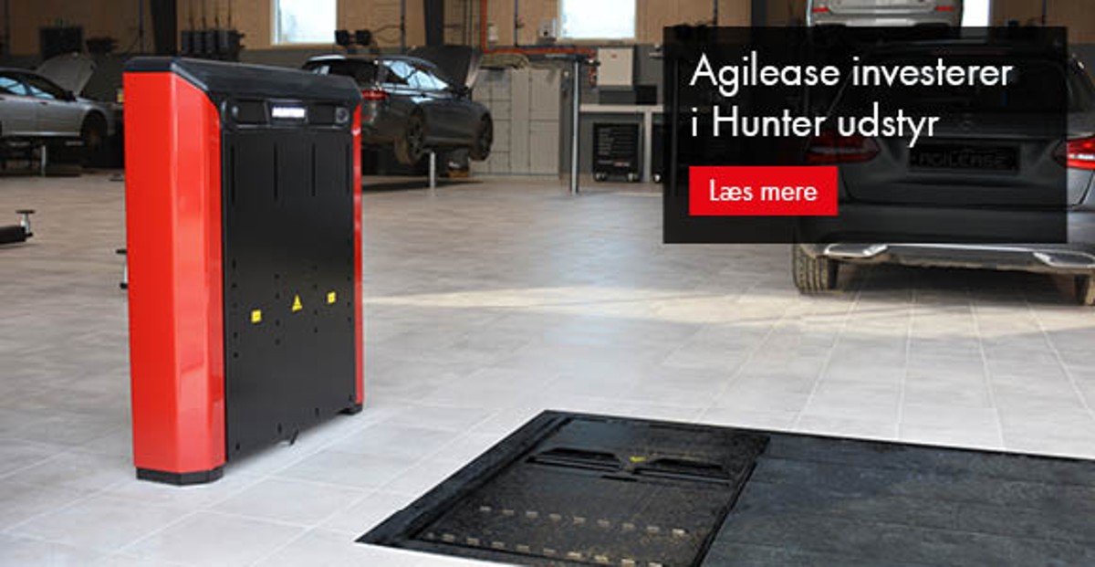 Agilease investerer i Hunter udstyr