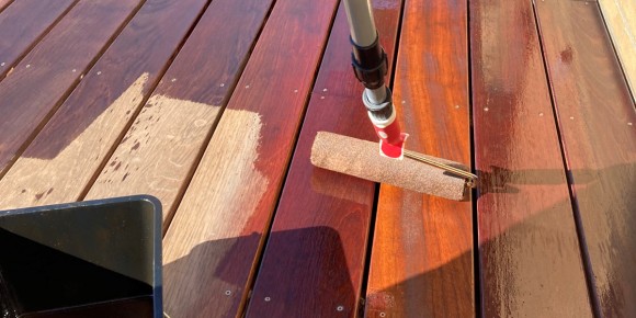 Guide til påføring af terrasseolie