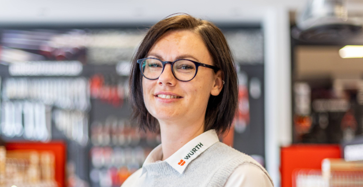 Würth medarbejder - Katja, sælger