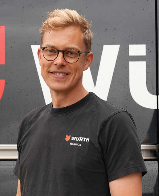 Würth medarbejder - RasmusB, træspecialist